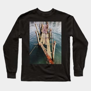 Abandonded Pier Long Sleeve T-Shirt